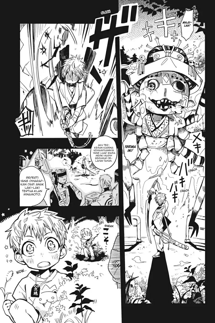 Jibaku Shounen Hanako-kun Chapter 09 Gambar 1